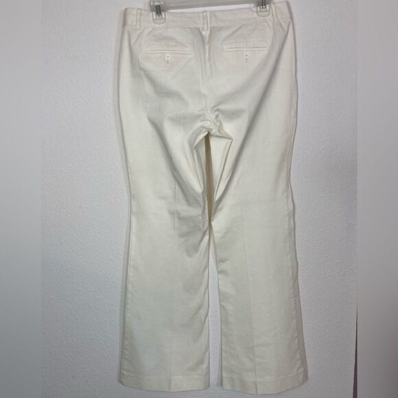 Body By Victoria NWOT Christie Fit Cream high waist wider leg trousers - Picture 3 of 11